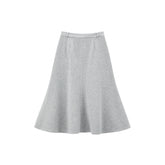 Women's Paneled Fishtail Midi Skirt